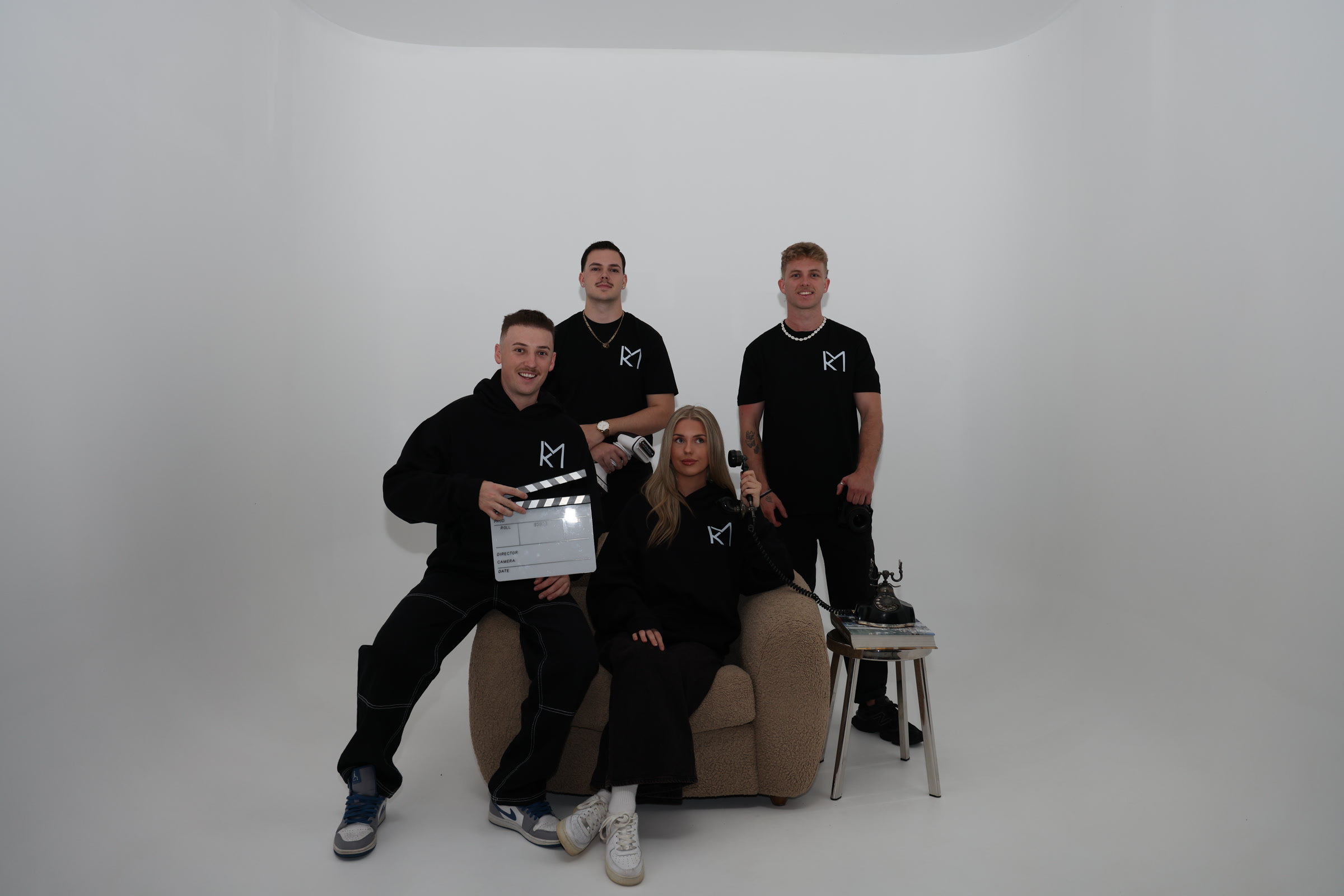 The KYCO Media team on set